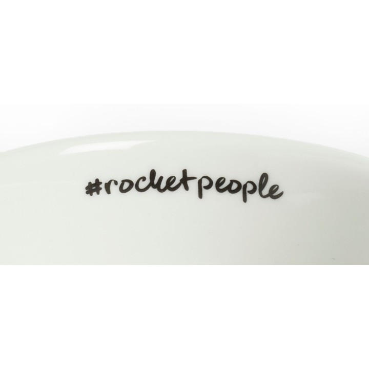 Rocket Hashtag Espresso Cups White - Set of 6 | ECS UK