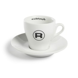 Rocket Hashtag Espresso Cups White - Set of 6 | ECS UK