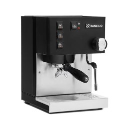 Rancilio Silvia Black Espresso Machine | ECS UK