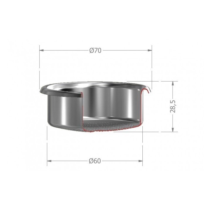 IMS Filter B70 2TC H28,5 E Barista Accessory | ECS UK