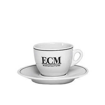 ECM Cappuccino Cups with Saucers - Set of 6 | ECS UK