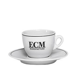 ECM Cappuccino Cups with Saucers - Set of 6 | ECS UK