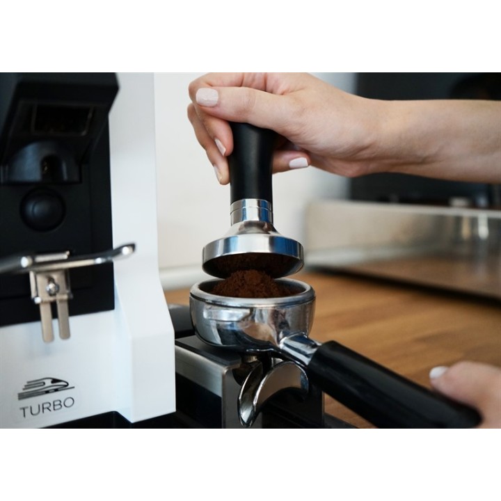 Eureka Adjustable Tamper Oak 58.3mm | ECS UK