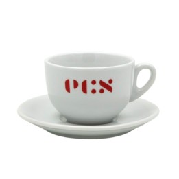 ECS Cappuccino Cup with Saucer - Set of 6 | ECS UK