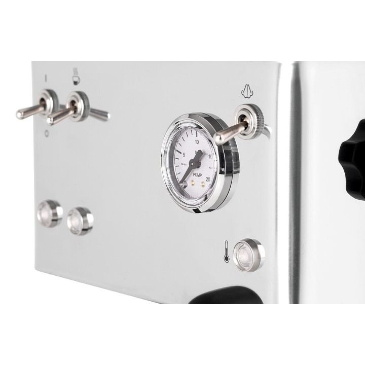 La Pavoni Casabar Steel Espresso Machine | ECS UK