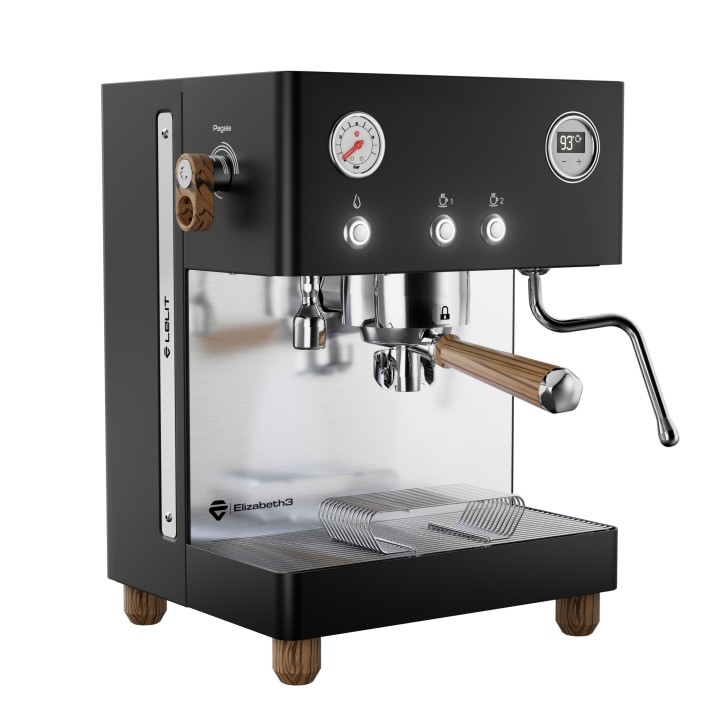 Lelit Elizabeth3 PL92T3 Black | Dual Boiler, Pagaia | ECS