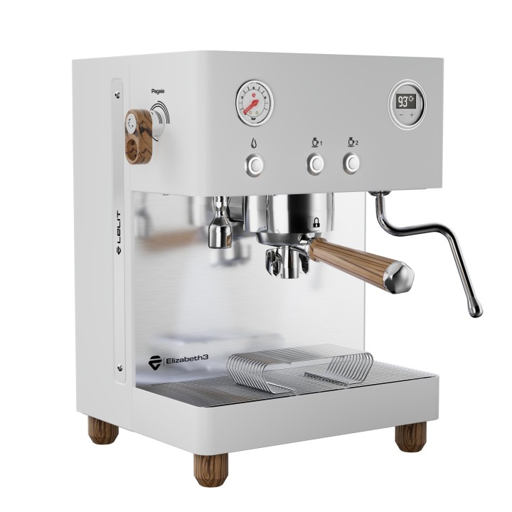 Lelit Elizabeth3 PL92T3 White | Dual Boiler, Pagaia | ECS