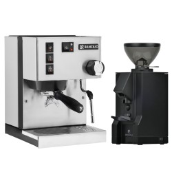 RANCILIO SILVIA V6 + EUREKA MIGNON MANUALE BUNDLE