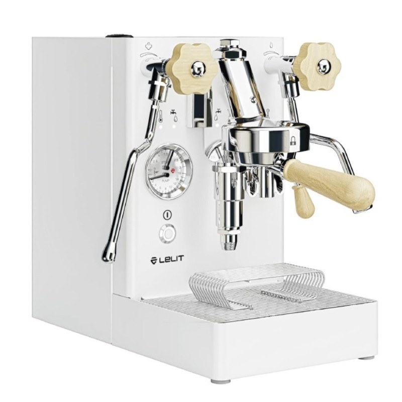 lelit mara x pl62x white espresso machine 220v - elegant