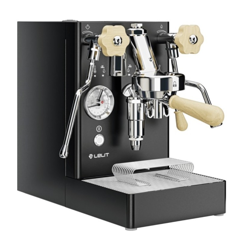 lelit mara x pl62x black espresso machine 220v - stylish