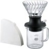 hario immersion coffee dripper switch set - efficient brewing