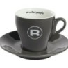 rocket espresso cups hashtag grey - set of 6