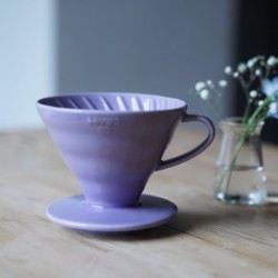 Hario V60 Ceramic Dripper 02 - Purple Heather
