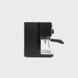 rancilio silvia black espresso machine - modern
