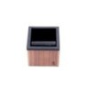 la marzocco walnut wood knock box - stylish & durable