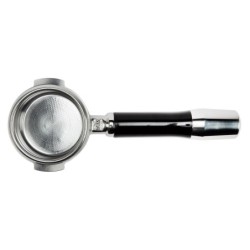 ecm bottomless portafilter with logo - precision tool