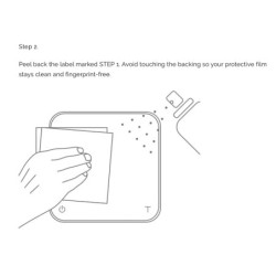 acaia pearl protective film - for scale protection