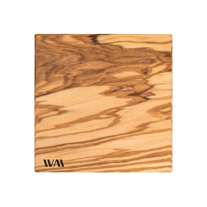 wiedemann mignon hopper lid in olive wood - stylish