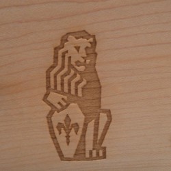 la marzocco gs3 side panels set maple wood - elegant