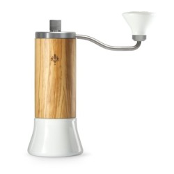 eureka baby hand grinder olive & ceramic - stylish