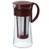 hario cold brew coffee pot mini brown - compact