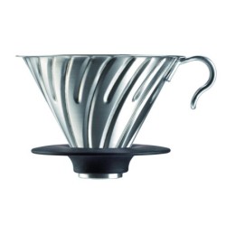hario v60 metal dripper - durable & efficient