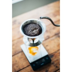 hario double mesh metal dripper 01 - precision