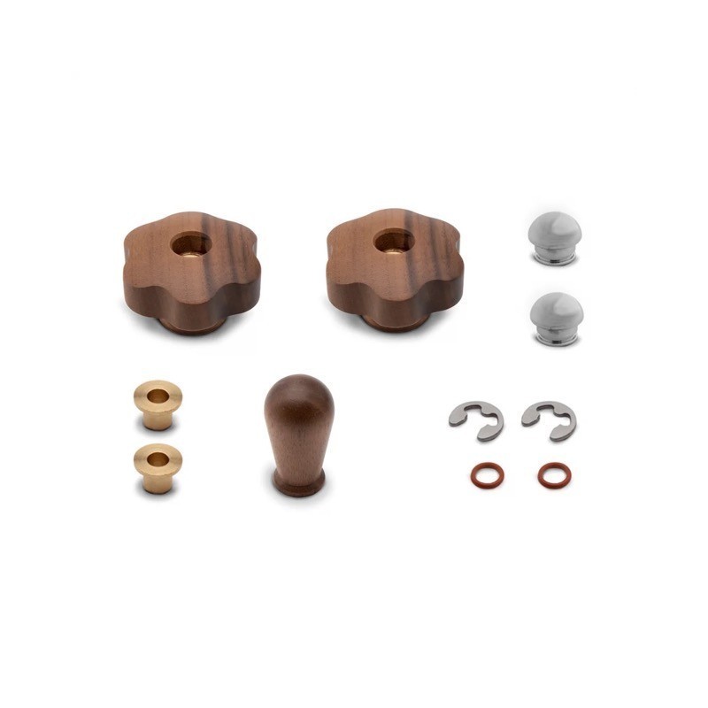 lelit mara x pl62x walnut upgrade kit - premium materials