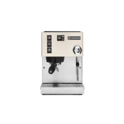 rancilio silvia white espresso machine - reliable & stylish
