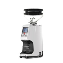 eureka atom specialty 65 white coffee grinder - elite