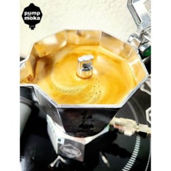 pump my moka - bialetti 3 cups - enhancing moka pots