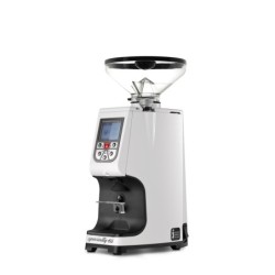 eureka atom specialty 65 white coffee grinder - elite