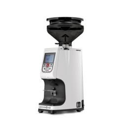 eureka atom specialty 65 white coffee grinder - elite