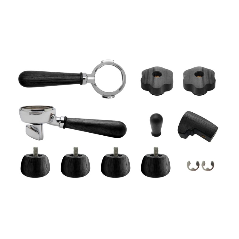 Lelit Bianca PL162T Black Walnut Wood Upgrade Kit | ECS UK
