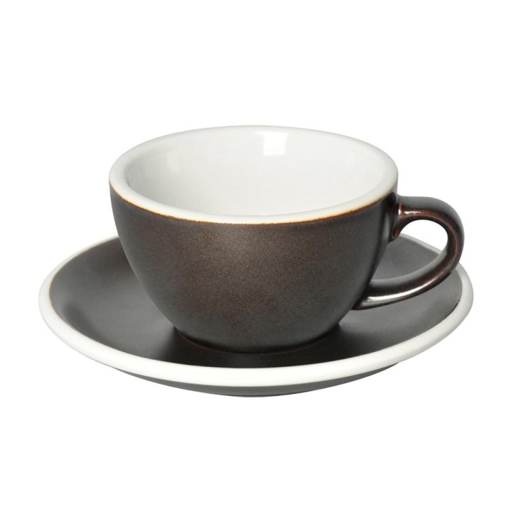 Loveramics Egg Cappuccino Cups and Saucers 200 Ml - Set of 6