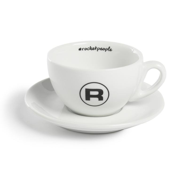 Rocket Hashtag Cappuccino Cups White - Set Of 6 | Shop Now