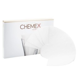 Chemex Unfolded Half Moon Paper Filters FP-2 100 Pcs | ECS UK