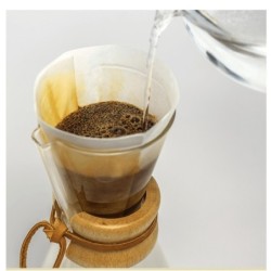 Chemex Unfolded Half Moon Paper Filters FP-2 100 Pcs | ECS UK