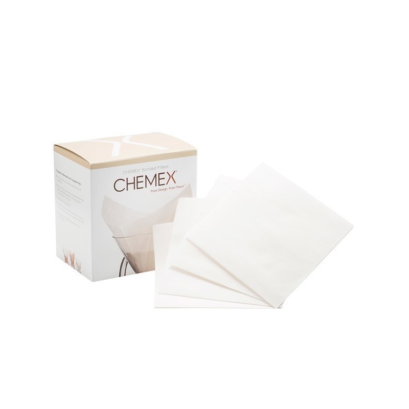 Chemex Pre-folded Square Filter Papers - Pack Of 100 | ECS UK