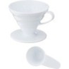 Hario V60 02 Coffee Dripper Ceramic White | Available Now