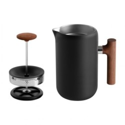 Fellow Clara French Press Walnut | Barista Equipment UK