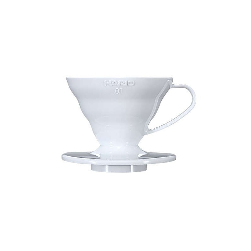 Hario Dripper V60 01 Plastic White | Barista Equipment UK