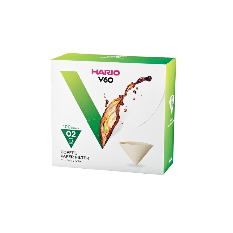 Hario Paper Filters For Dripper 02M 100 Pz | In Stock Now