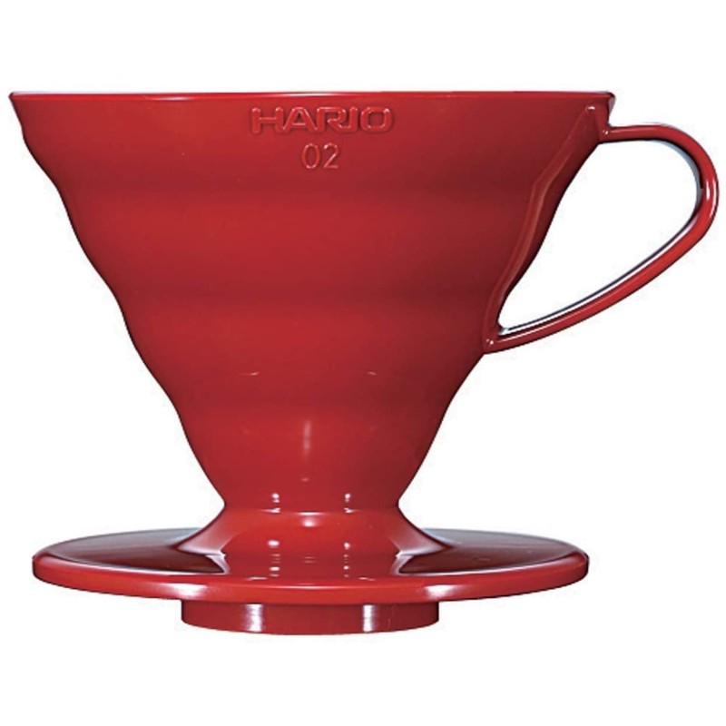 Hario V60 02 Coffee Dripper Ceramic Red | Shop Online Now