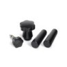 La Pavoni Wood Handle Set Kit In Black | Fast UK Delivery