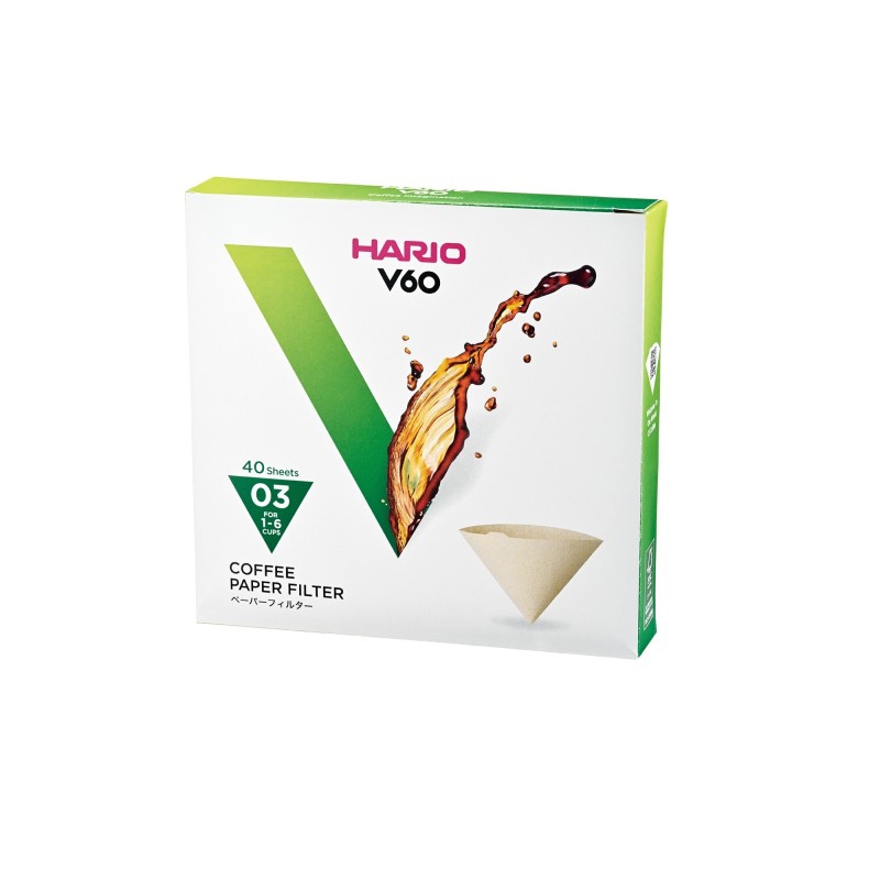 Hario Paper Filter 03M Box 40 Sheets | Order Online Today