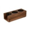 Eureka Tamp Station Double Walnut | Barista Equipment UK