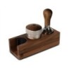 Eureka Tamp Station Double Walnut | Barista Equipment UK