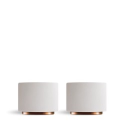 Fellow Monty Milk Art Espresso Cups White - Set Of 2 | ECS UK