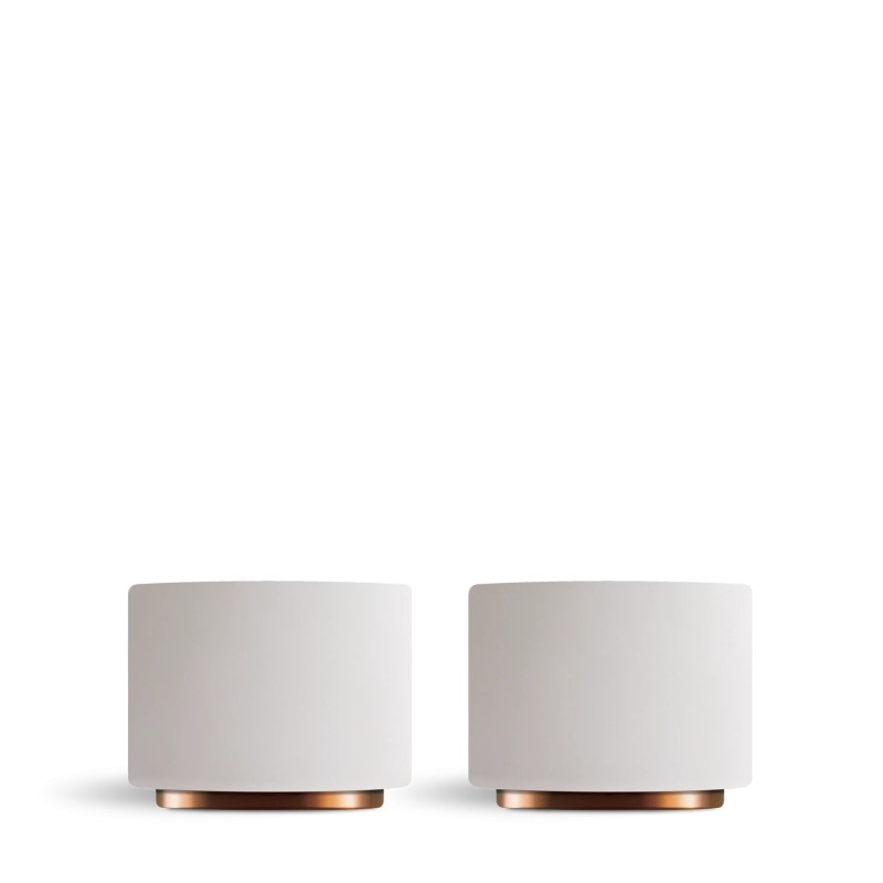 Fellow Monty Milk Art Espresso Cups White - Set Of 2 | ECS UK